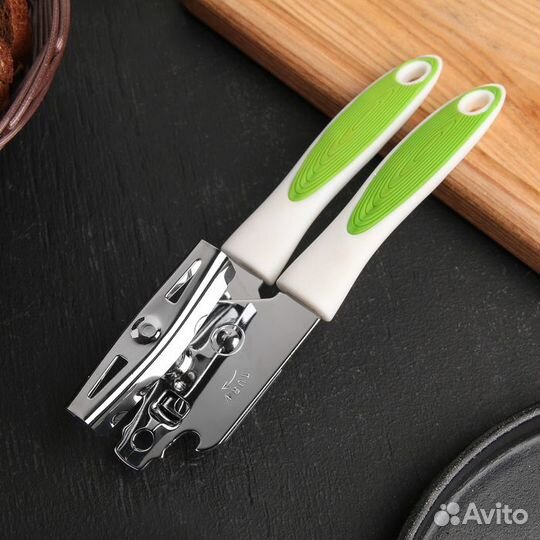 Нож консервный Доляна Style, 19 см, ручка sоft tоu