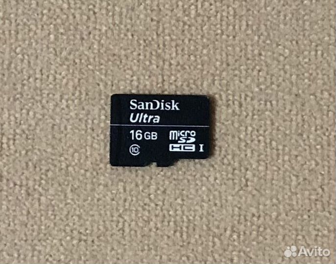 Карта памяти MicroSD 16 Gb