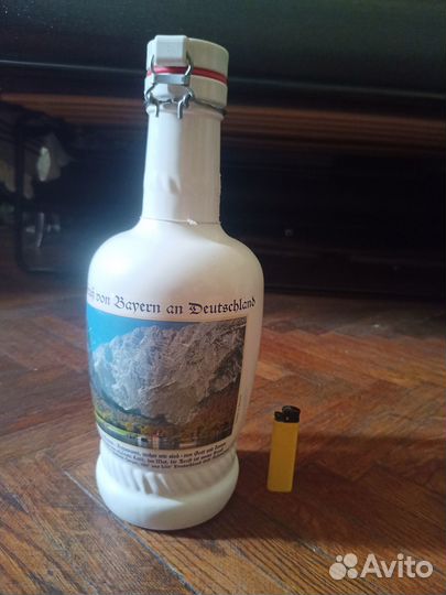 Пивная бутыль кружка керамическая Германия