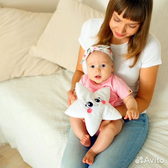 Мягкая игрушка-грелка 3 в 1 с вишнёвыми косточками