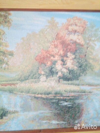 Картина гобеленовая,природа 95х50