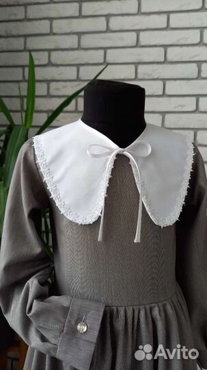 Воротник съемный белый