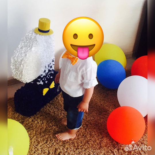 Цифра 1 на годик