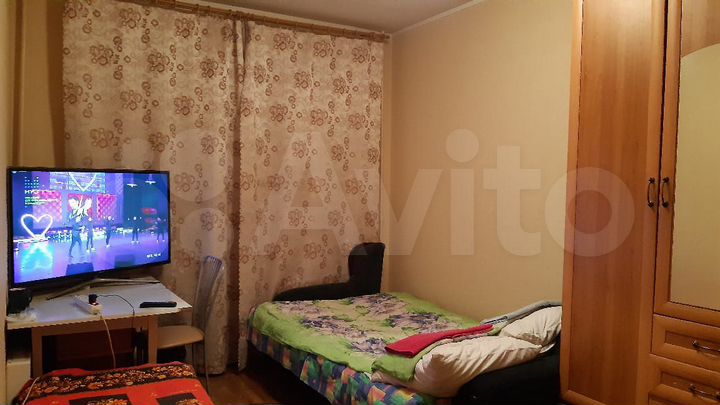 Комната 14 м² в 3-к., 3/14 эт.