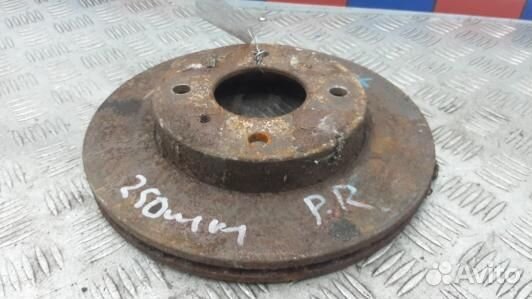 Диск тормозной передний nissan almera N16 (7DN07K6