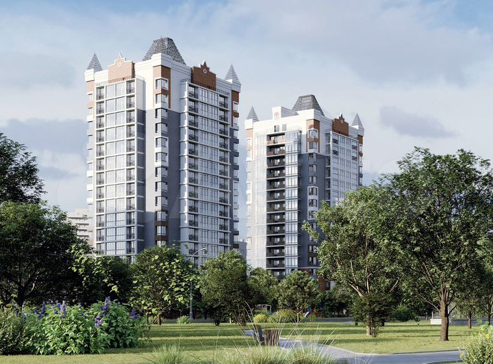 3-к. квартира, 88,2 м², 7/16 эт.