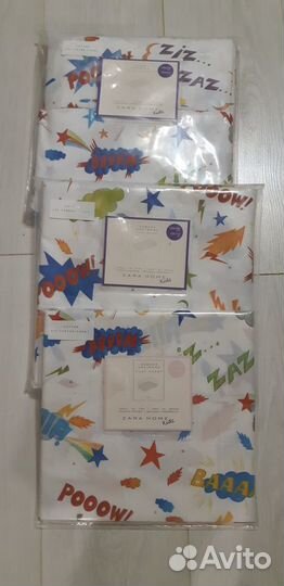 Комплект п/ белья zara home kids новый