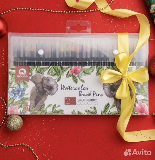 Новые Акварельные маркеры 24 цвета Mobee, Collart