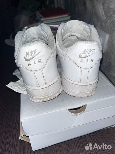 Кроссовки nike air force 1 07 white оригинал