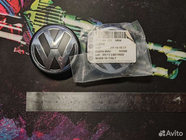 Эмблема Volkswagen на диски