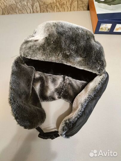 Шапка ушанка мужская