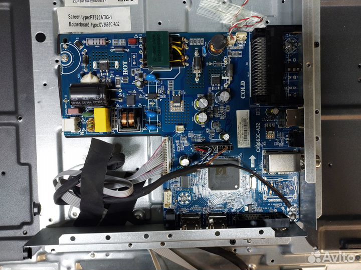 Телевизор Econ EX-32HT013B (Разбор) (По запчастям)