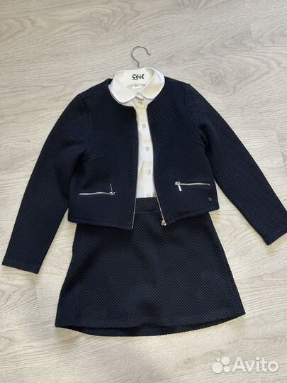 Школьная форма на девочку 128 синий