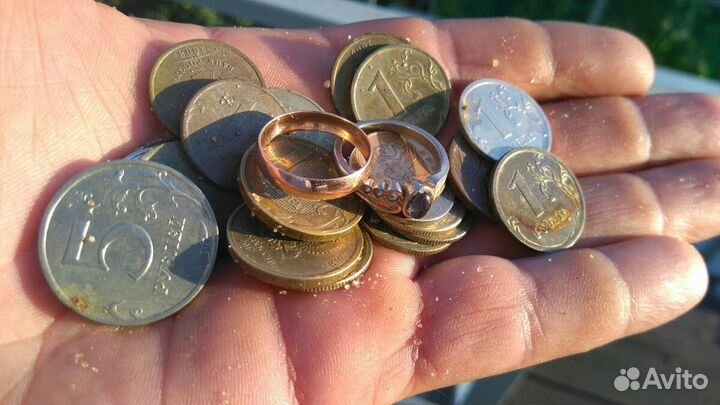 Поиск украшений. Металлоискатель