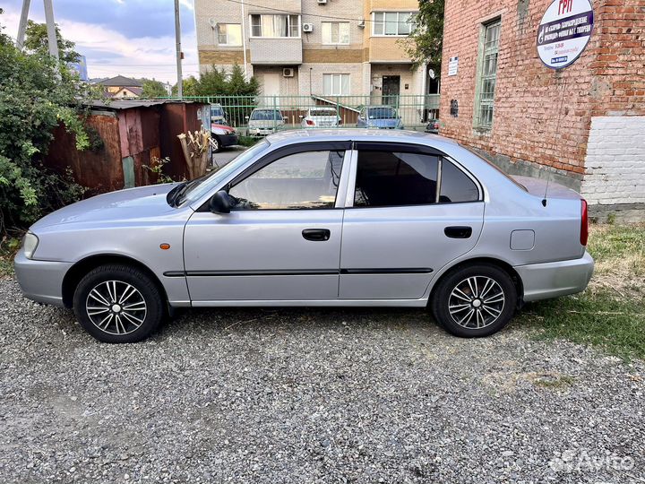Hyundai Accent 1.5 МТ, 2006, 223 029 км