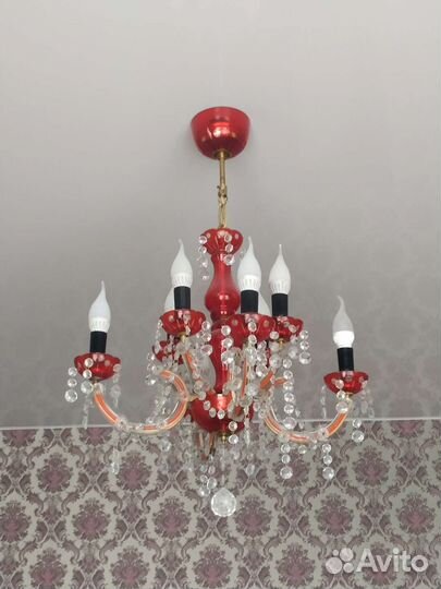 Люстра хрустальная