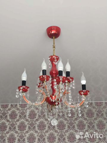 Люстра хрустальная