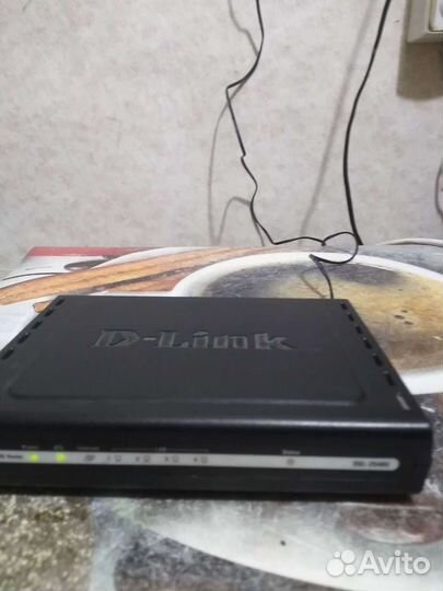 Роутер D-Link DSL-2540U