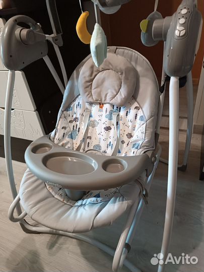 Детские электронные качели