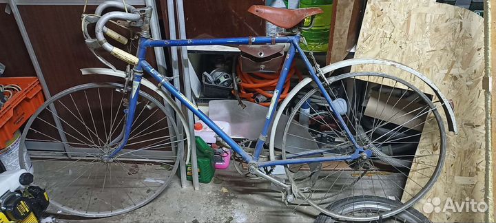 Шоссейный велосипед СССР спутник хвз