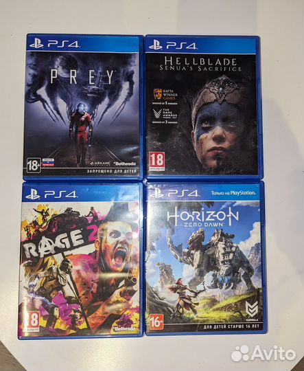 Игры для приставки ps4