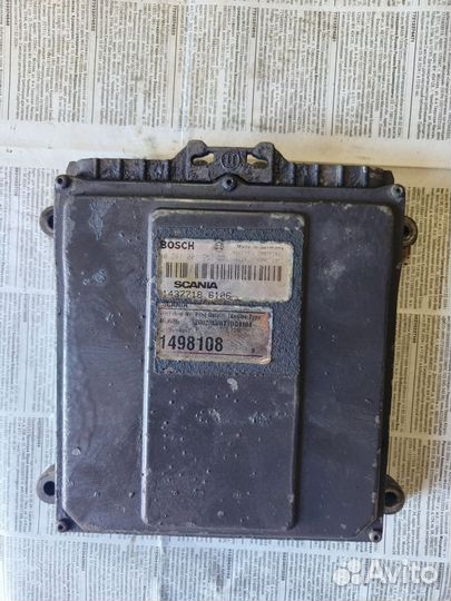 Блок управления двигателем Scania 4серии