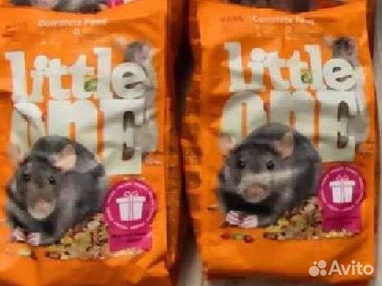 Корм для крыс little one 900 грамм 5 шт