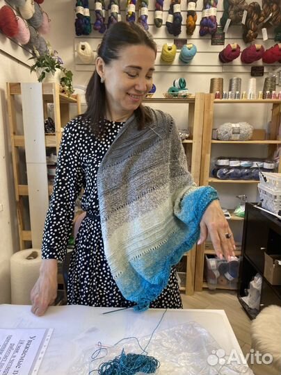 Обучаю вязанию спицами