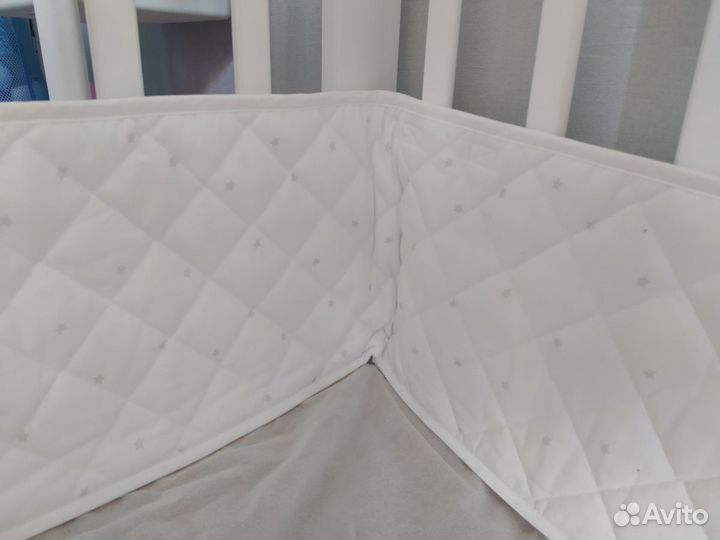 Мягкие бортики на кроватку икеа