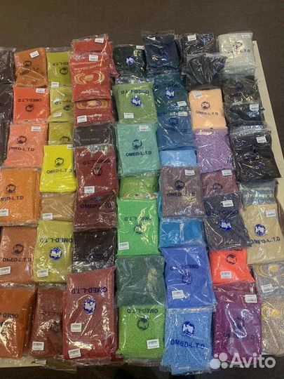 Бисер цветной