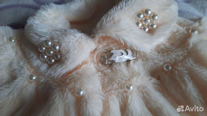 Болеро меховое / праздничная накидка 80