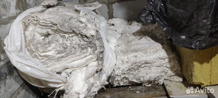 Вата каолиновая огнеупорная