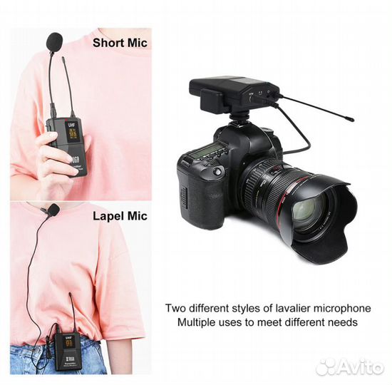 Качественный радиомикрофон Xtuga CM7 UHF