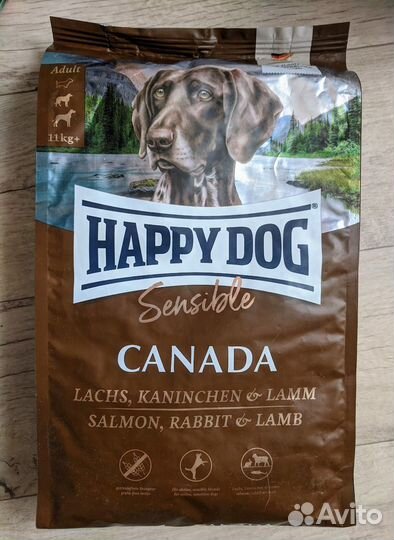 Сухой корм для собак Happy Dog 2.8 кг