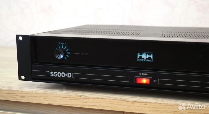 Мощник HH Electronic S500-D. Англия