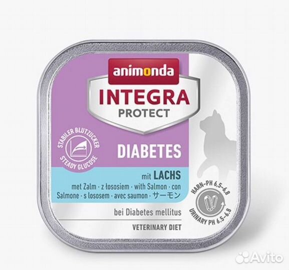 Корм для кошек integra protect diabetes