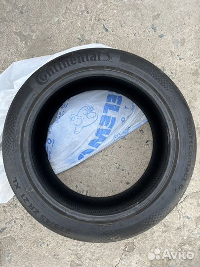 Continental ContiSportContact 6 275/45 R21 и 315/40 R21 115Y