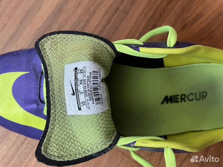 Бутсы nike mercurial vapor 9 purple