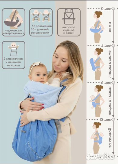 Рюкзак переноска для ребенка