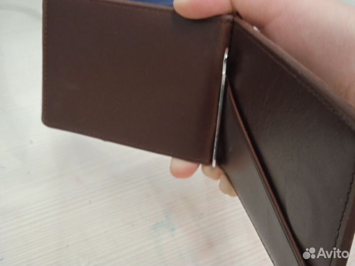 Кошелек мужской кожаный