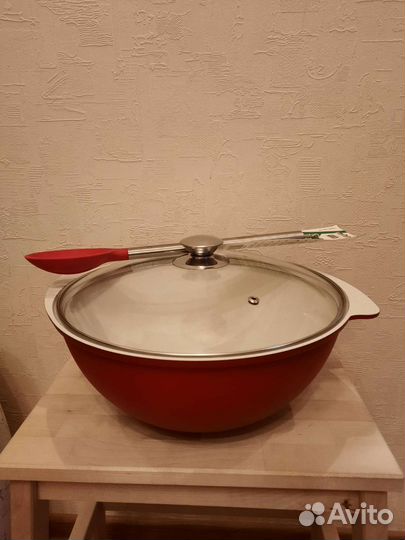 Казан кукмара 4,5 л новый, кастрюля чугунок