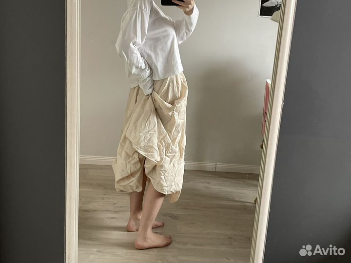 Юбка баллон lime