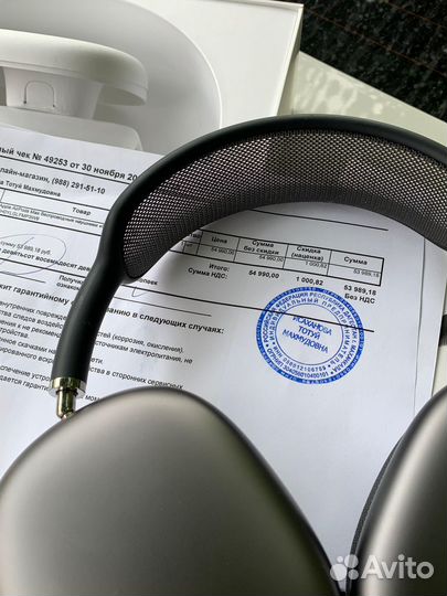 Airpods max black как новые оригинал