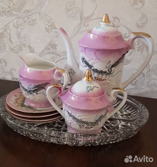 Набор от кофейного сервиза Япония, винтаж