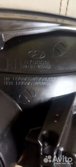 Фара левая hyundai tucson 1