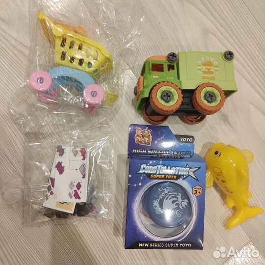 Детские игрушки пакетом