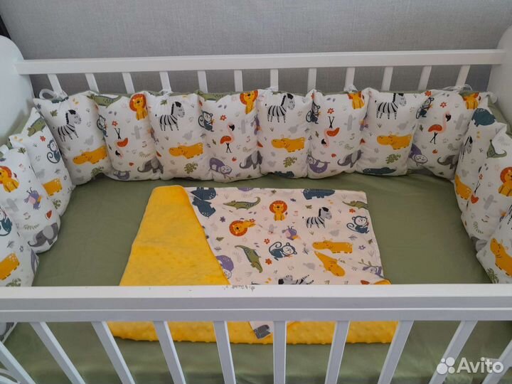 Бортики в кроватку бесплатный пошив