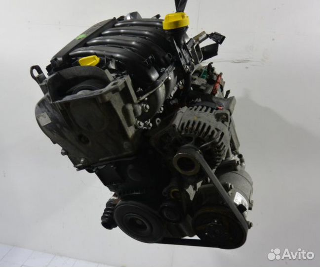 Двигатель Renault Scenic 2 2007г K4M766 1.6 бензин