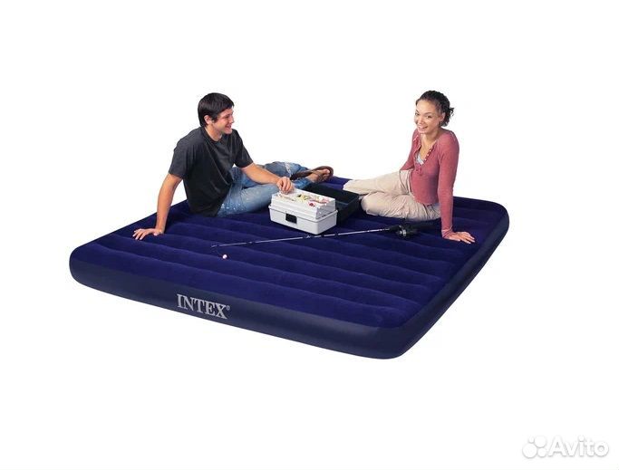 Матрас 183*203*25 двухспальный (64755) Intex