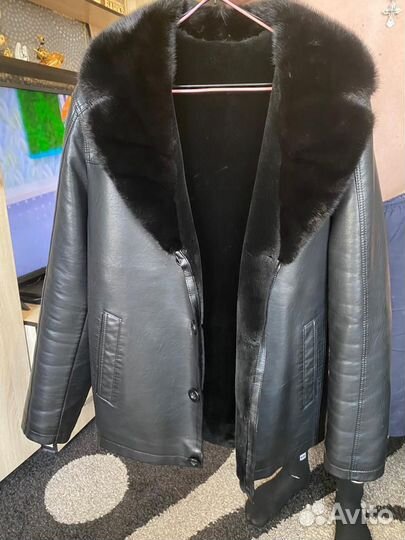 Дубленка мужская